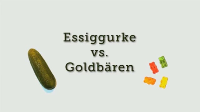 Essiggurke vs. Goldbären | Gurkenduell #9