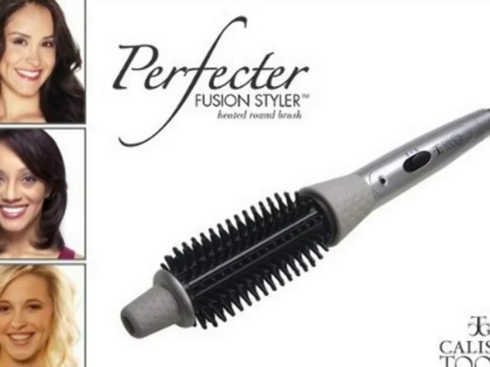 Perfecter fusion styler heated round brush sale