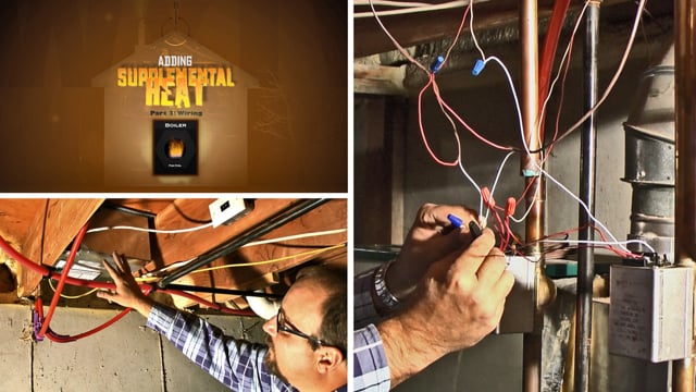 Adding Supplemental Heat – Part 3: Wiring