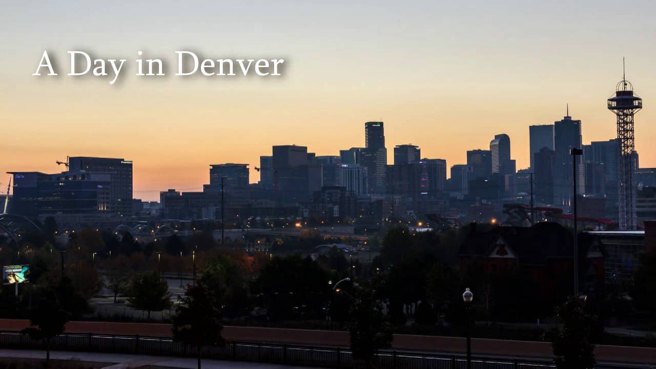 A Day in Denver A TimeLapse Project on Vimeo