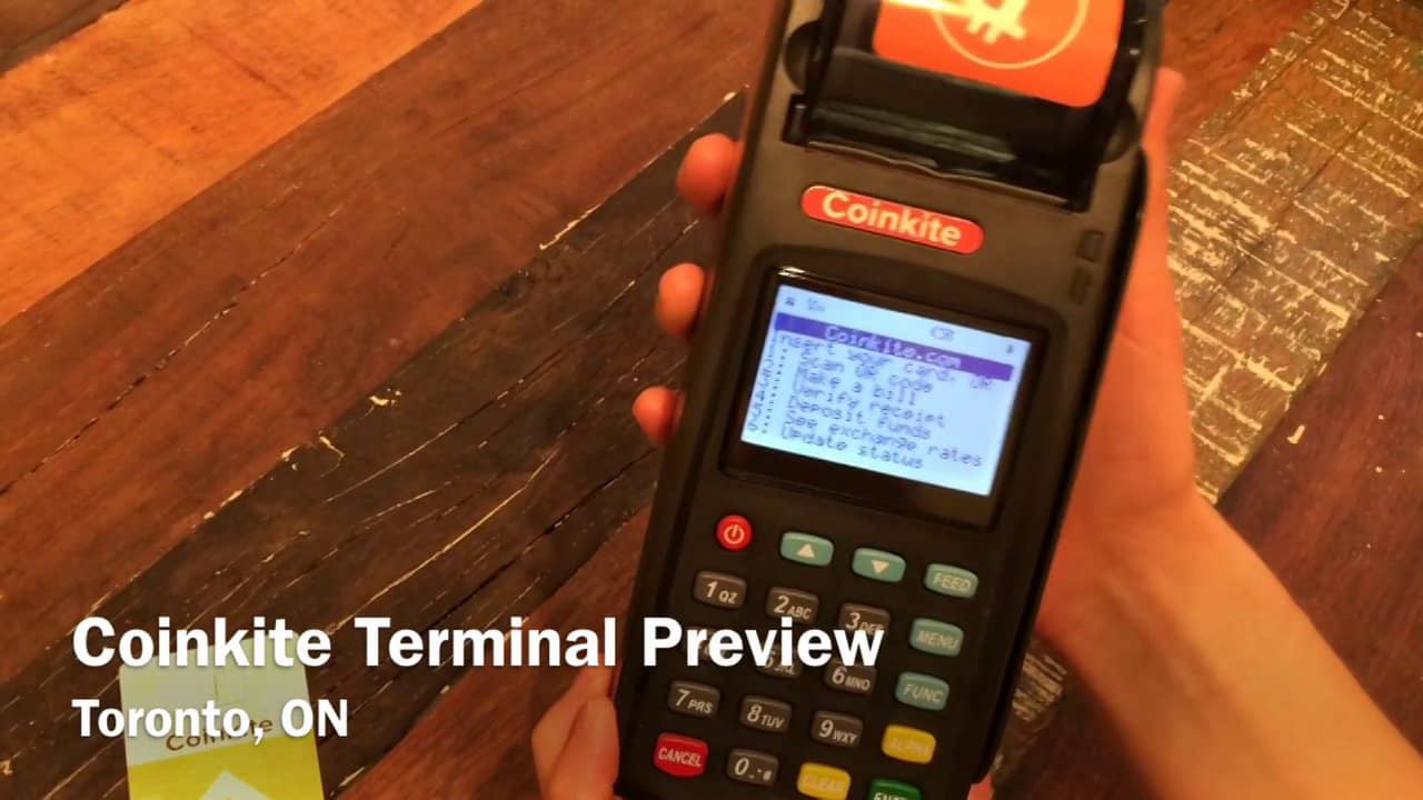 Coinkite Bitcoin Payment Terminal Quick Preview on Vimeo