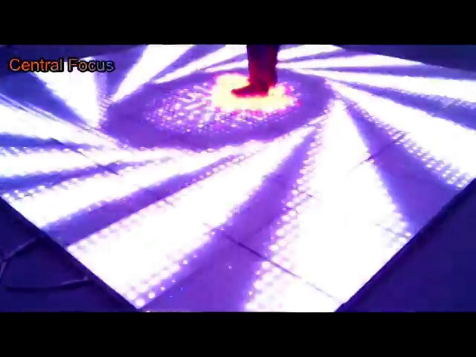 100pixels Interative Dance Floor On Vimeo