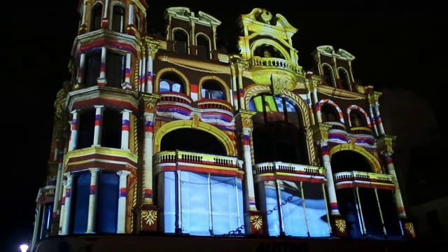 Video Projection Mapping (Voyage by the Novak Collection  Inspired by Derry...)