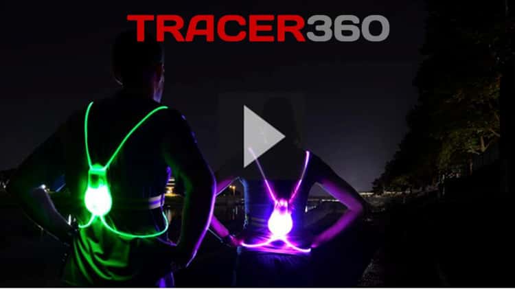 Tracer360 illuminated on sale & reflective vest