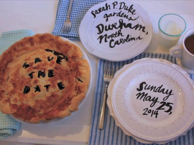 Save the Date for Michelle + Ryan