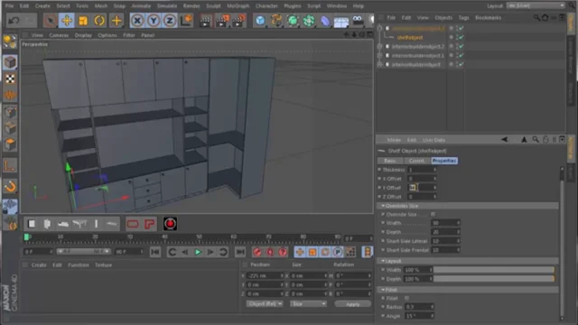 Interior Builder Cinema 4D plugin