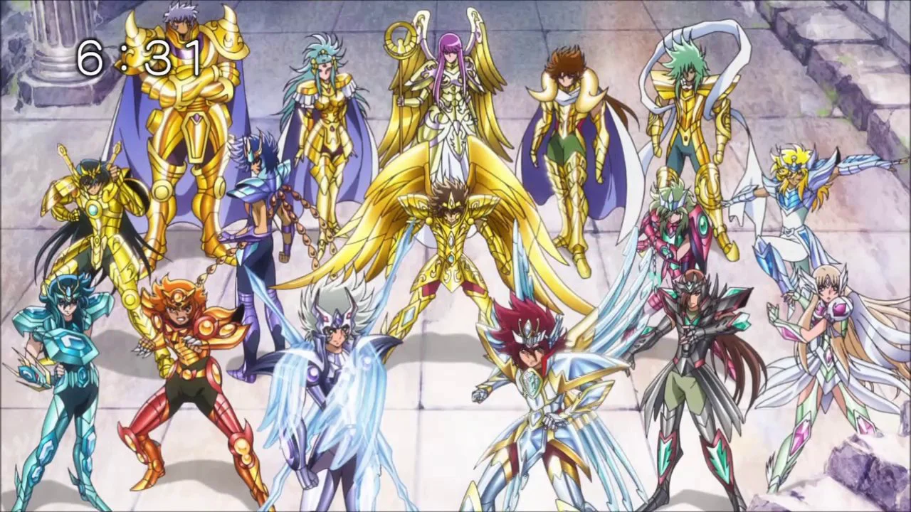 The Gif and Graphics Blog — Saint Seiya Omega Opening 1