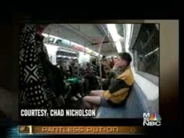 The No Pants Subway Ride - Improv Everywhere