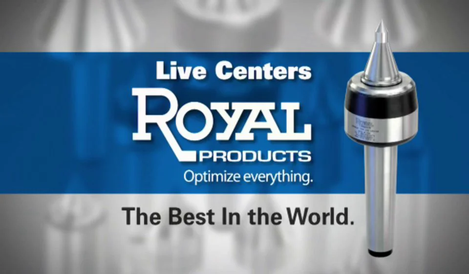 Royal Versa-Turn Live Center — 5 Morse Taper – Royal Products