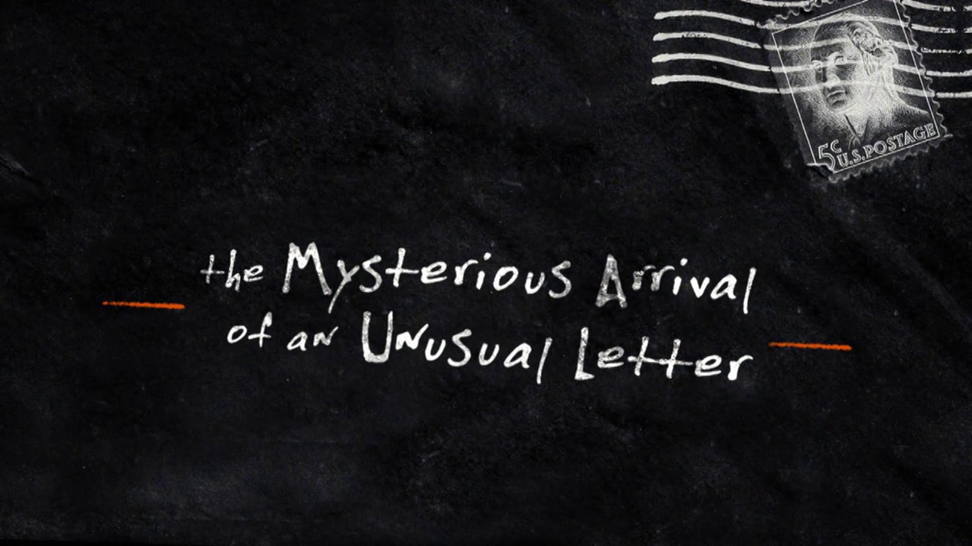The Mysterious Arrival of an Unusual Letter | Poem by Mark Strand | Film by Scott Wenner