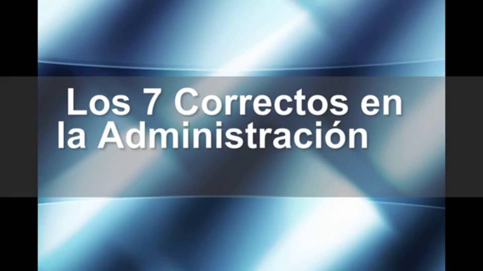 Los 7 Correctos En La Administracion De Medicamentos On Vimeo