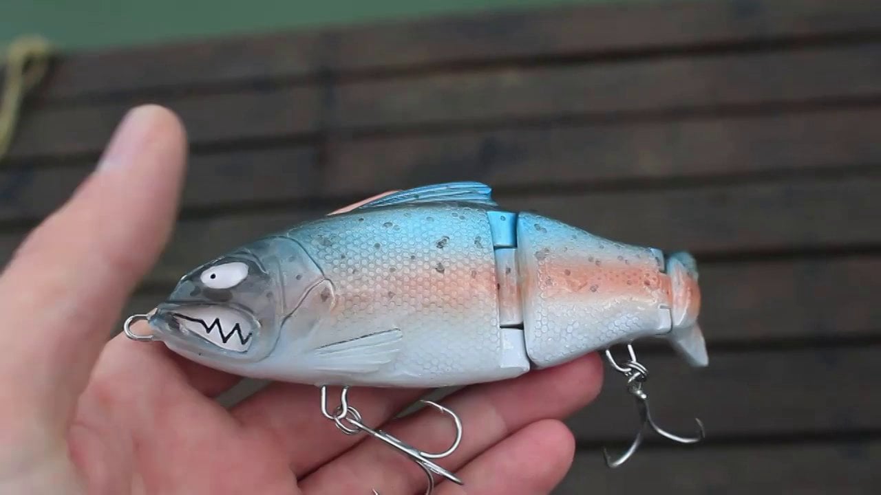 Swimbait / Handmade fishing lure / BRKT Fishing on Vimeo