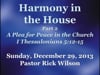 Harmony in the House Part 2