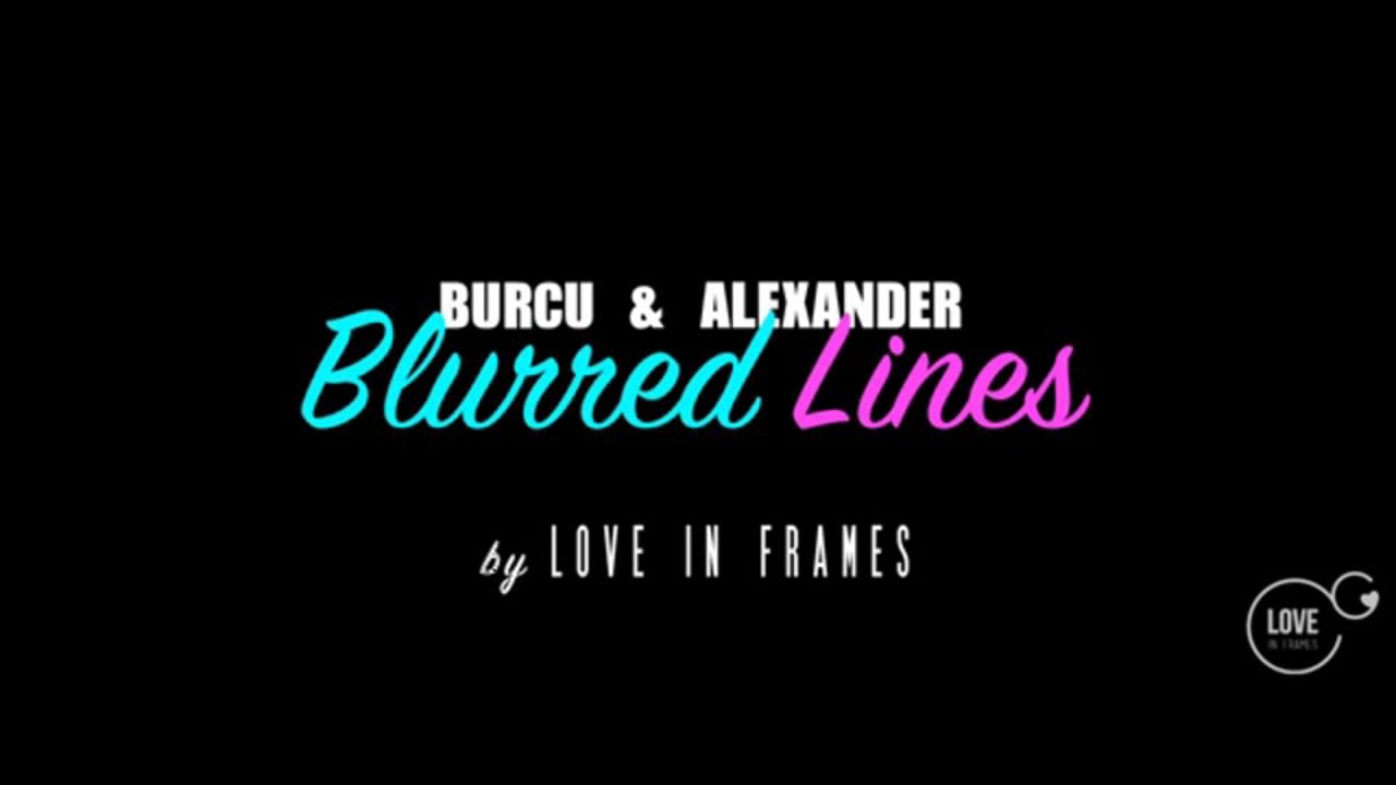 B & A // Weddingclip // Blurred Lines