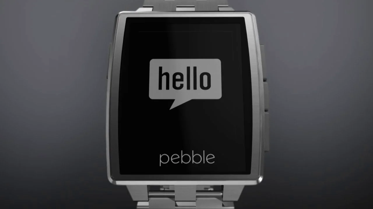 Pebble steel clearance black