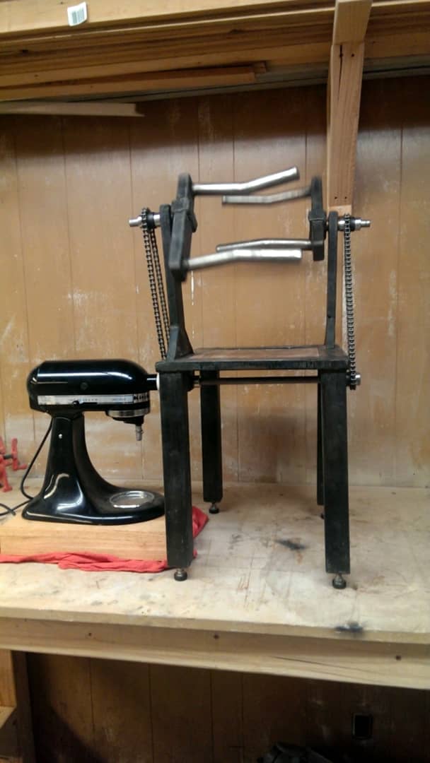 Kitchenaid Powered Taffy Puller on Vimeo