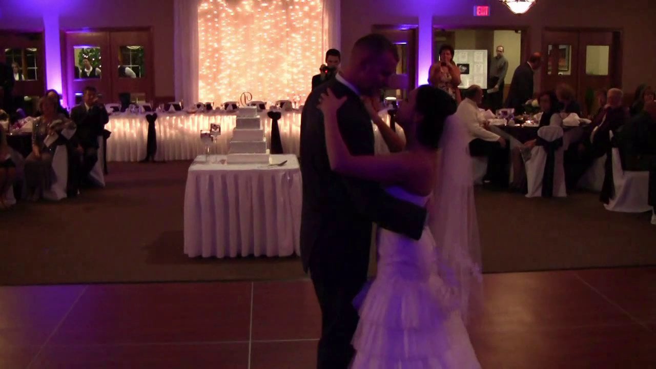 Chad and Mallory's Wedding Reception in Davidsville at Oakwood