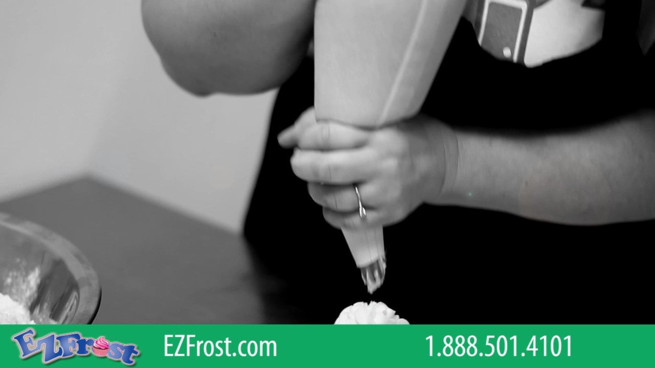 EZFrost Cupcake Frosting Machine We Squeeze the Bag No Carpal