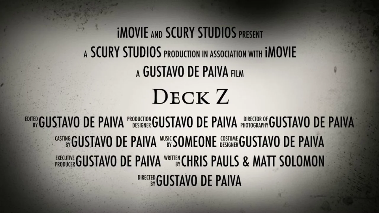 Book Trailer for Deck Z The Titanic Unsinkable. Undead by Chris Pauls and Matt Solomon on Vimeo