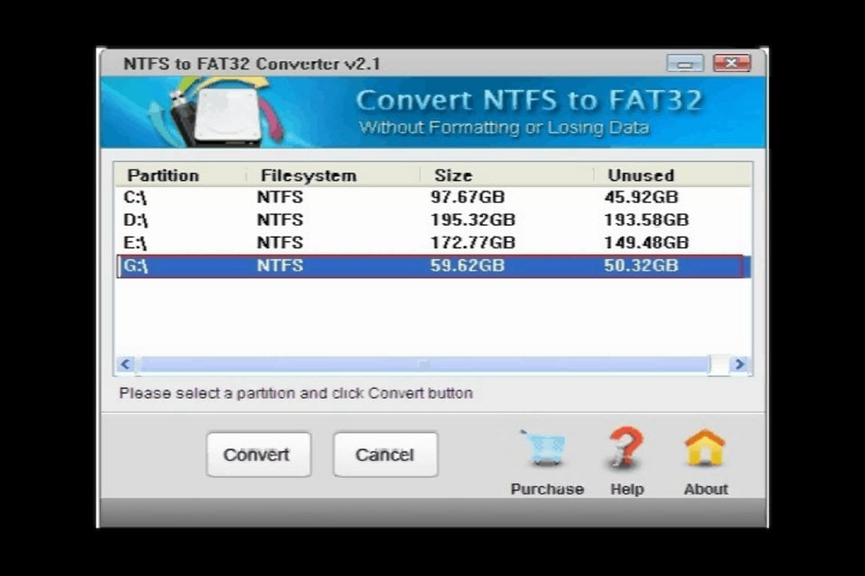 How To Convert Ntfs To Fat32 Without Formatting Partition Or Lossing