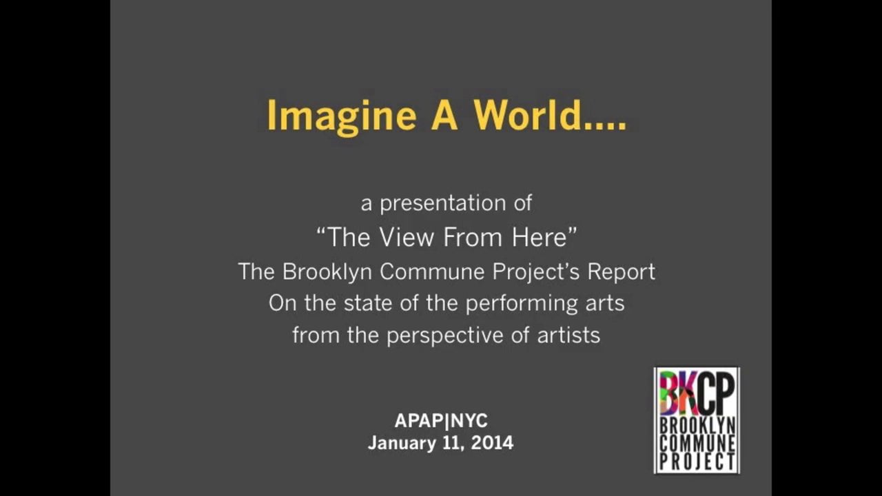 Imagine A World That Operates Differently From This One