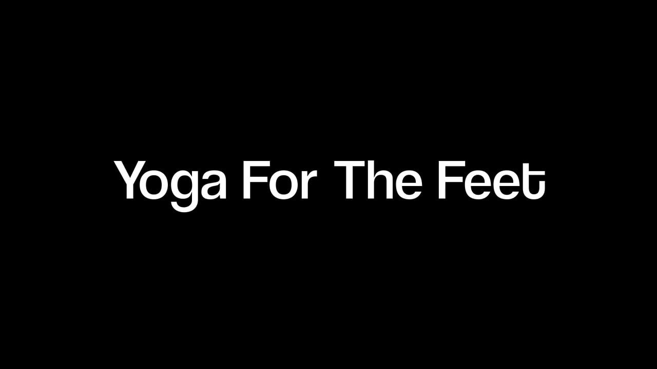 Yoga for the Feet