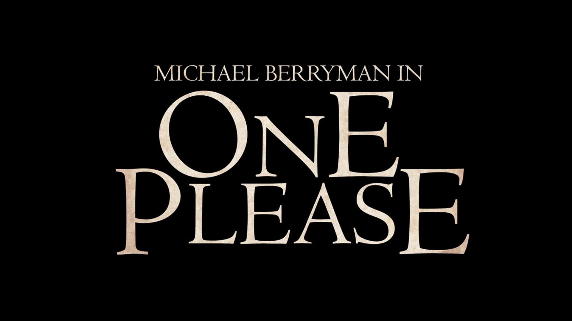 ONE PLEASE: TRAILER