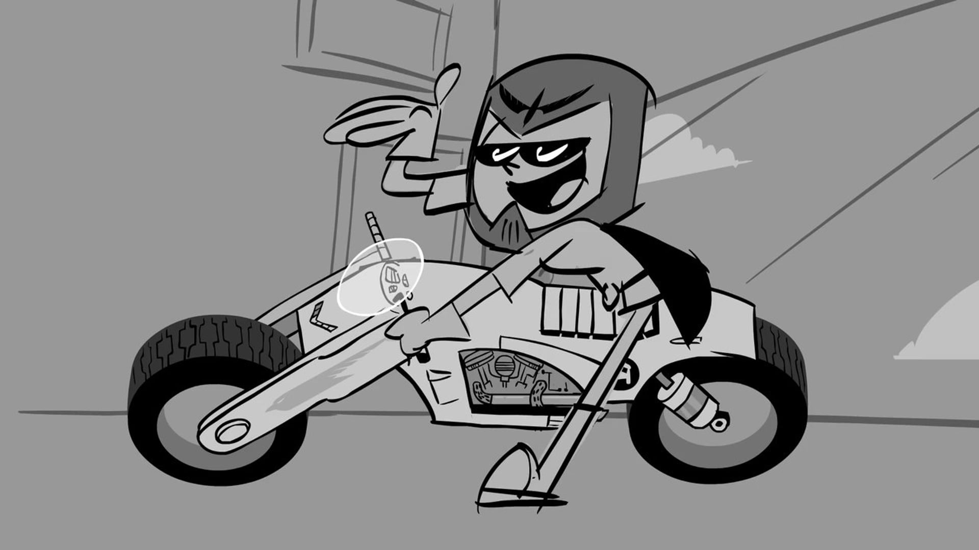 Teen Titans GO!  "Sidekick" animatic