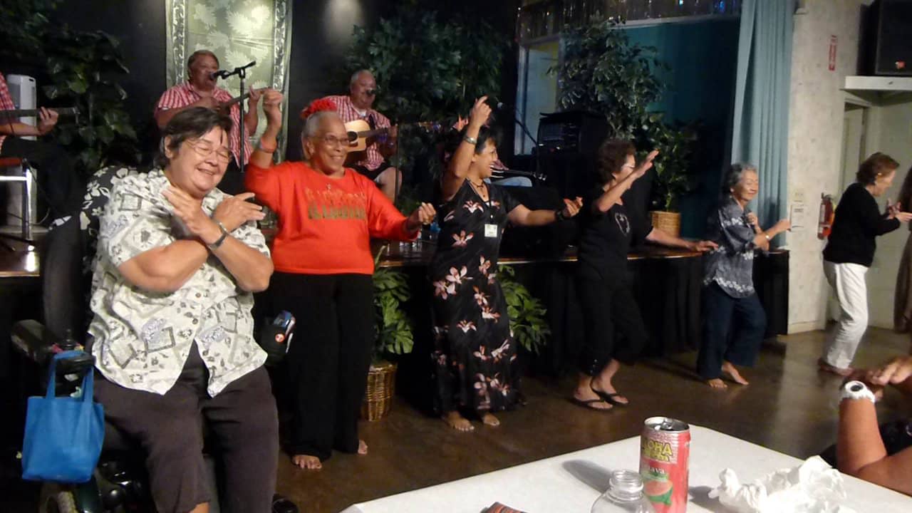 Auntie June & Hula Dancers with Brown Ohaha on Vimeo