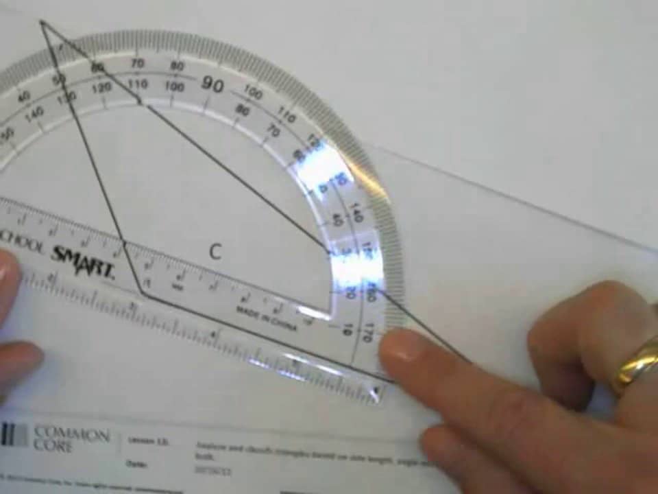 Using a Protractor on Vimeo