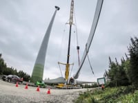 Building of the L'Érable wind farm Thumbnail 