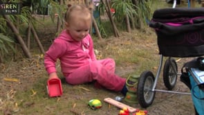 Watch Two year olds outdoors - Skye