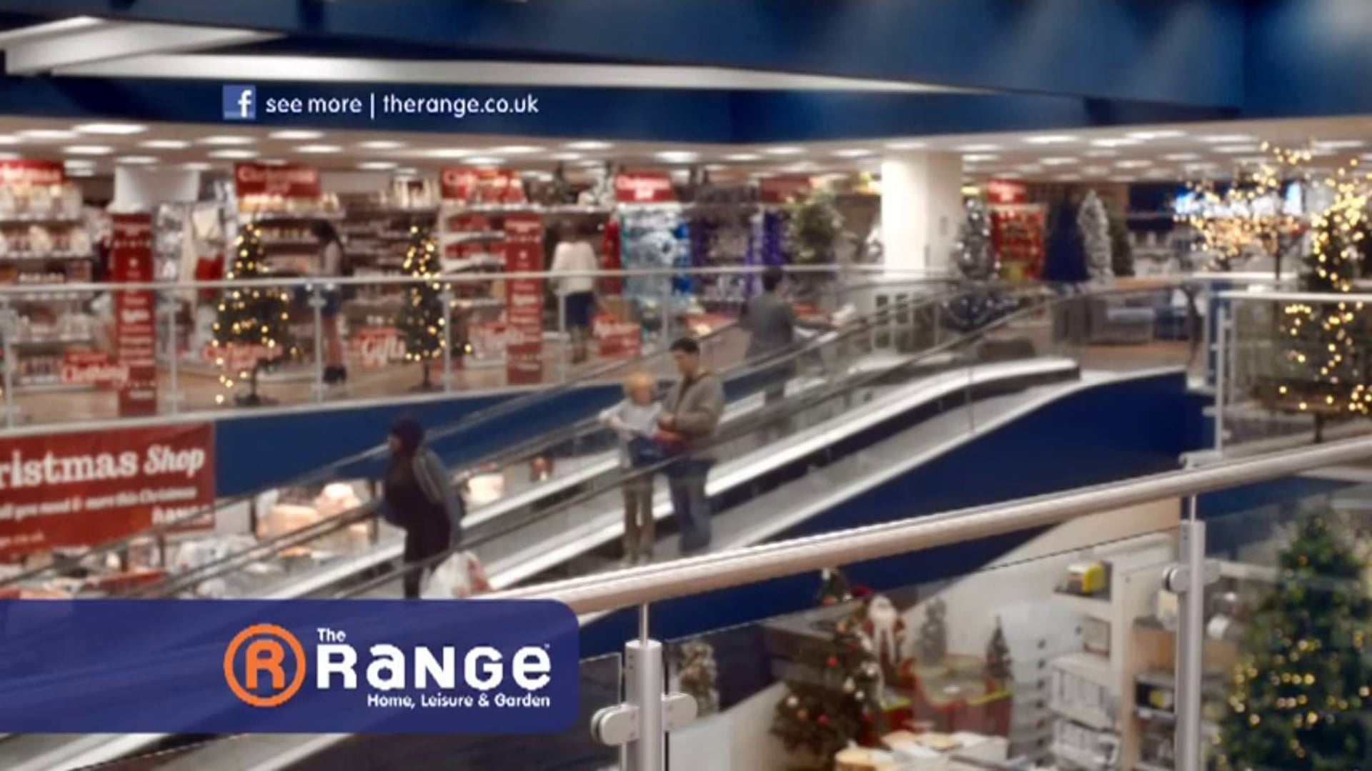 The Range Christmas 2012 TV Advert - Malmo Swivel Reclining Chair and Electric Fire Suite