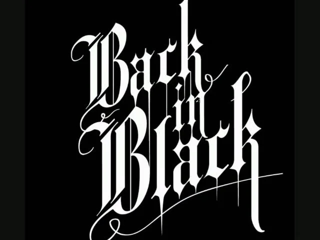 Back in Black - Logo creation