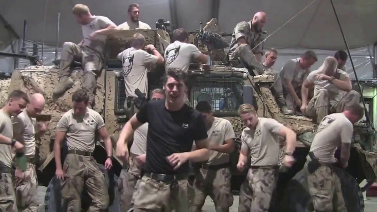 Swedish Marines Making Parody of Grease Lightning on Vimeo