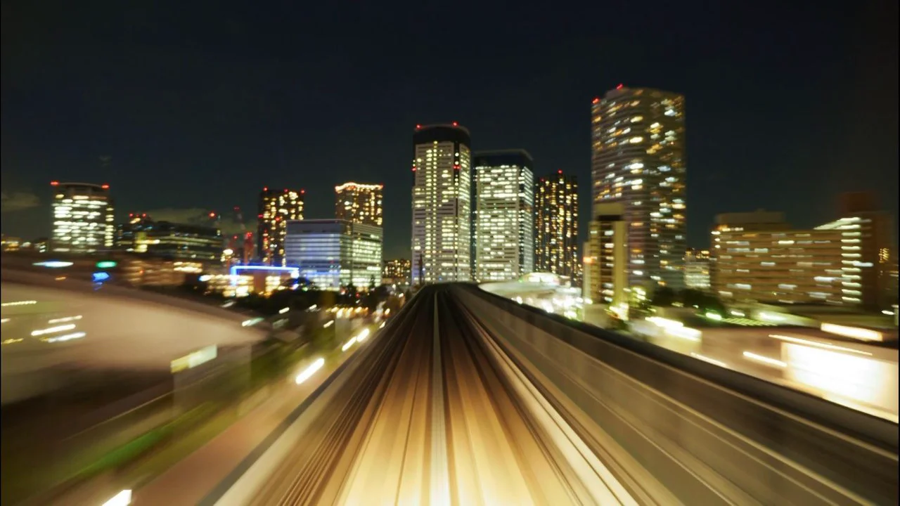 Transportation - TimeLapse around Tokyo Bay