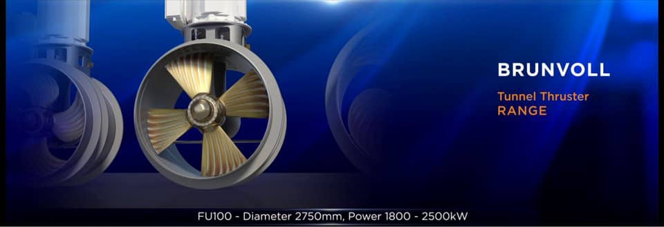 Brunvoll (Norway) FU Series (Tunnel Thruster)