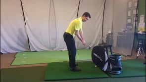 The Wall Drill - Downswing Path Check Point