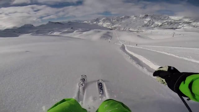 Powder Skiing