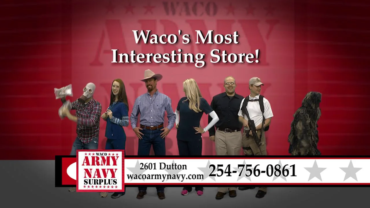 Waco Army Navy Surplus - Wayman and Stacy on Vimeo