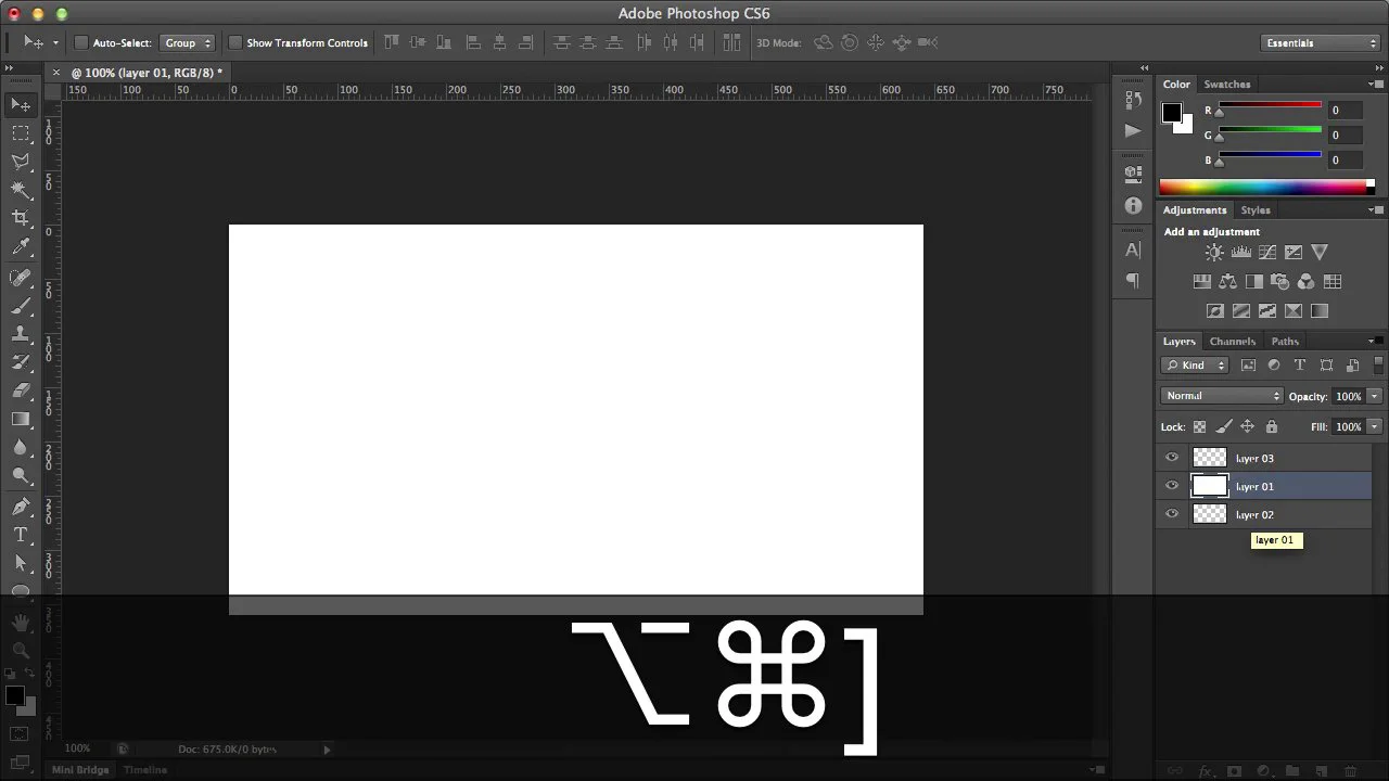 Layer Control Shortcuts on Vimeo