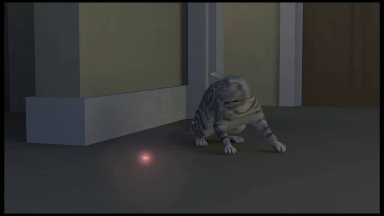 Cat Chasing Laser - 3D Online Animation School - www.animation-Ateam ...