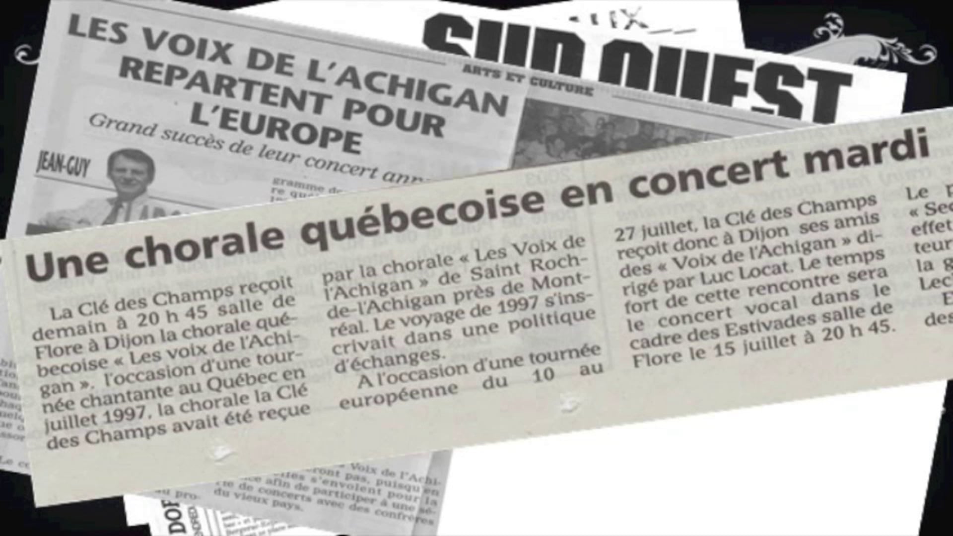 25 ans de souvenirs - Les voix de l'Achigan