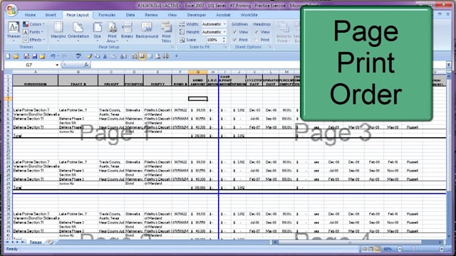 Excel 101 series 7 page layout in excel learn excel 101 on vimeo