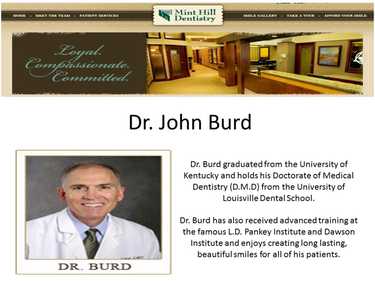 MINT HILL DENTISTRY NORTH CAROLINA Professional Dental Services on Vimeo
