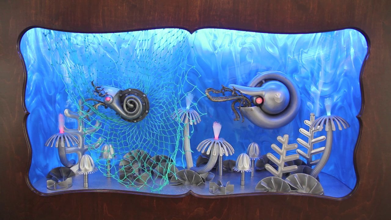 Nautilus for Monterey Bay Aquarium in motion