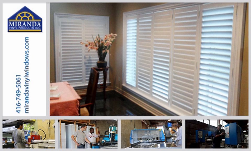 Miranda vinyl Manufacturer of California Vinyl Shutters