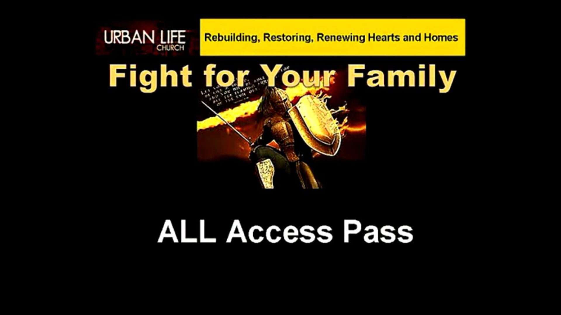 The All Access Pass (Part 1)