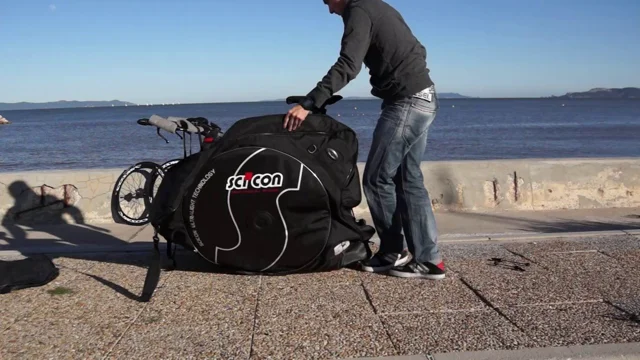 Test produit : la housse de transport de vélo Sci'Con AeroComfort