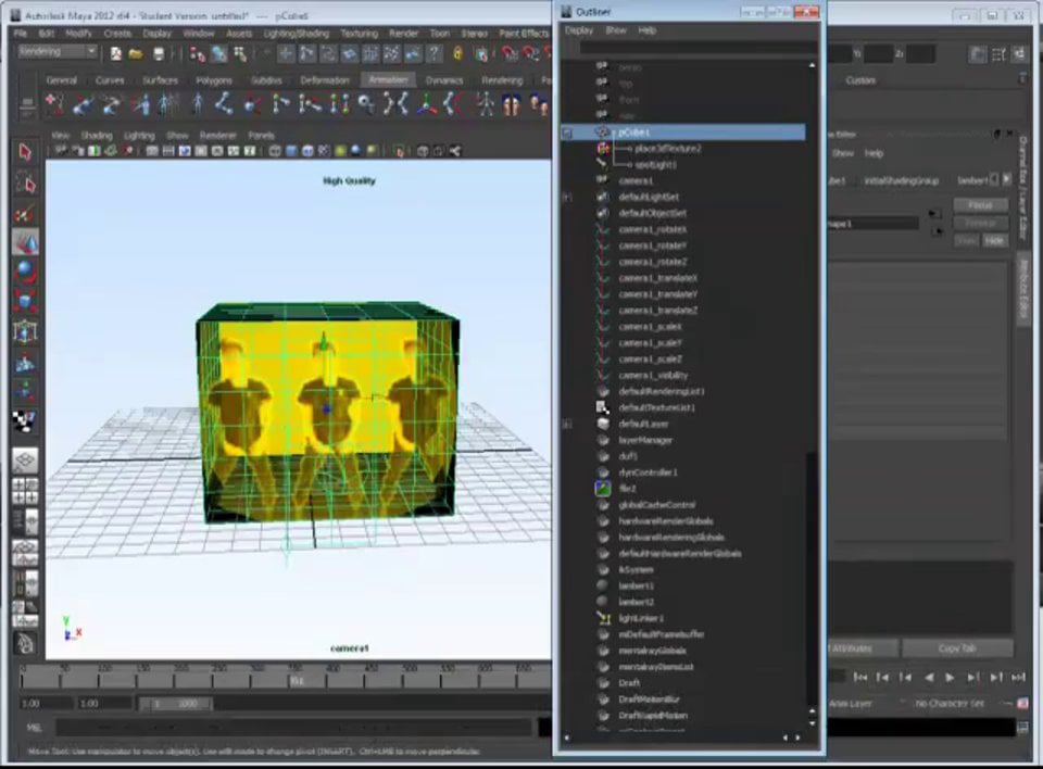 Texturing a cube on Vimeo